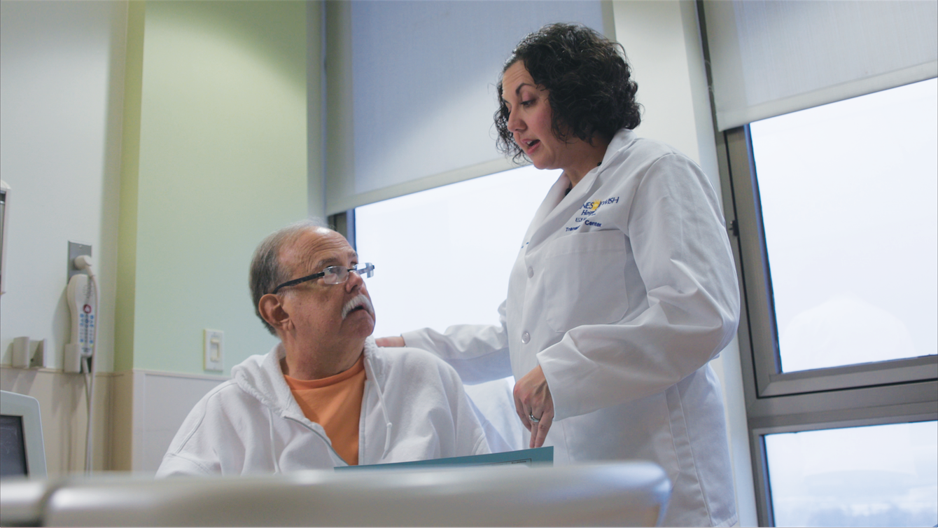 Andrea Markwardt and patient